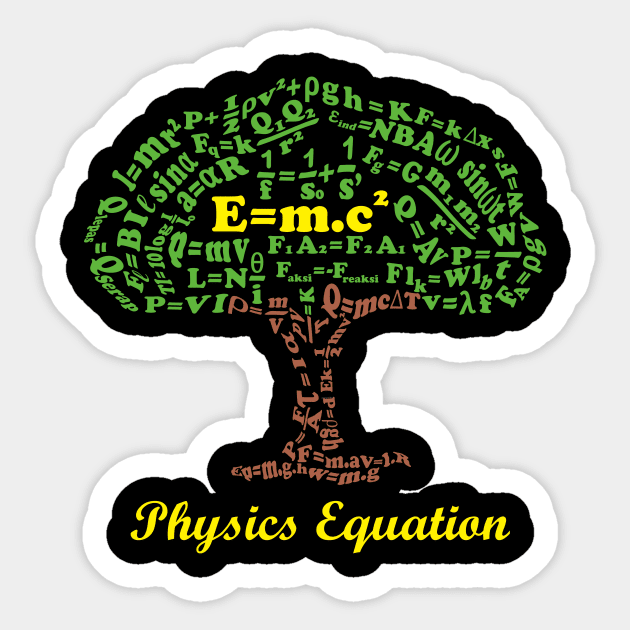 Physics equation's Sticker by hakim91